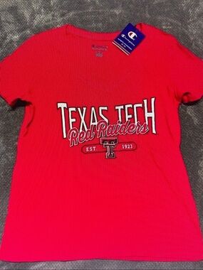 Champion Red Texas Tech Red Raiders Short Sleeve Tee